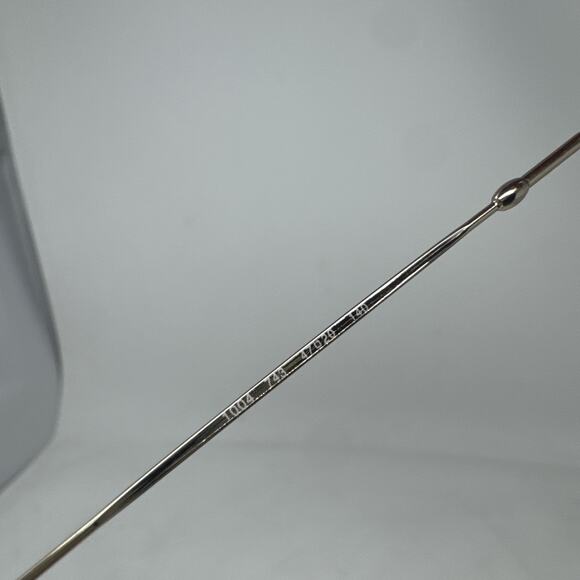 GIORGIO ARMANI 1004 WIRE RIM EYEGLASS/SUNGLASS FRAMES 45[]20/135 ITALY - Picture 4 of 5